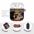 Personalised Melbourne Storm Rugby ANZAC Day AirPods Case Last Post Poppy We Will Remember Them