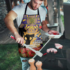 Personalised Melbourne Storm Rugby ANZAC Day Apron Last Post Poppy We Will Remember Them