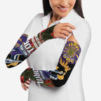Personalised Melbourne Storm Rugby ANZAC Day Arm Sleeves Last Post Poppy We Will Remember Them