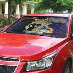 Personalised Melbourne Storm Rugby ANZAC Day Auto Sun Shade Last Post Poppy We Will Remember Them