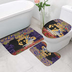 Personalised Melbourne Storm Rugby ANZAC Day Bathroom Set Last Post Poppy We Will Remember Them