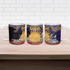 Personalised Melbourne Storm Rugby ANZAC Day Ceramic Mug Last Post Poppy We Will Remember Them