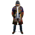 Personalised Melbourne Storm Rugby ANZAC Day Cloak Last Post Poppy We Will Remember Them