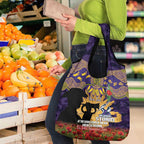 Personalised Melbourne Storm Rugby ANZAC Day Grocery Bag Last Post Poppy We Will Remember Them