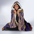 Personalised Melbourne Storm Rugby ANZAC Day Hooded Blanket Last Post Poppy We Will Remember Them