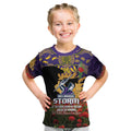 Personalised Melbourne Storm Rugby ANZAC Day Kid T Shirt Last Post Poppy We Will Remember Them