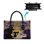 Personalised Melbourne Storm Rugby ANZAC Day Leather Bag Last Post Poppy We Will Remember Them
