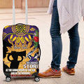 Personalised Melbourne Storm Rugby ANZAC Day Luggage Cover Last Post Poppy We Will Remember Them