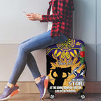 Personalised Melbourne Storm Rugby ANZAC Day Luggage Cover Last Post Poppy We Will Remember Them