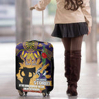 Personalised Melbourne Storm Rugby ANZAC Day Luggage Cover Last Post Poppy We Will Remember Them