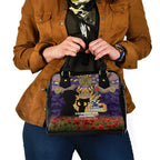 Personalised Melbourne Storm Rugby ANZAC Day Shoulder Handbag Last Post Poppy We Will Remember Them