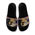 Personalised Melbourne Storm Rugby ANZAC Day Slide Sandals Last Post Poppy We Will Remember Them