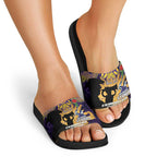Personalised Melbourne Storm Rugby ANZAC Day Slide Sandals Last Post Poppy We Will Remember Them