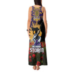 Personalised Melbourne Storm Rugby ANZAC Day Tank Maxi Dress Last Post Poppy We Will Remember Them