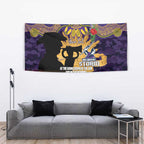 Personalised Melbourne Storm Rugby ANZAC Day Tapestry Last Post Poppy We Will Remember Them