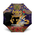 Personalised Melbourne Storm Rugby ANZAC Day Umbrella Last Post Poppy We Will Remember Them