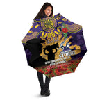 Personalised Melbourne Storm Rugby ANZAC Day Umbrella Last Post Poppy We Will Remember Them