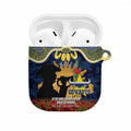 Personalised Cowboys Rugby ANZAC Day AirPods Case Last Post Poppy We Will Remember Them