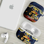 Personalised Cowboys Rugby ANZAC Day AirPods Case Last Post Poppy We Will Remember Them