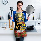 Personalised Cowboys Rugby ANZAC Day Apron Last Post Poppy We Will Remember Them