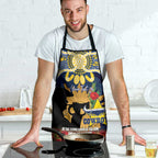 Personalised Cowboys Rugby ANZAC Day Apron Last Post Poppy We Will Remember Them