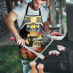 Personalised Cowboys Rugby ANZAC Day Apron Last Post Poppy We Will Remember Them