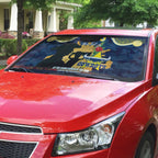 Personalised Cowboys Rugby ANZAC Day Auto Sun Shade Last Post Poppy We Will Remember Them