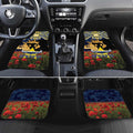 Personalised Cowboys Rugby ANZAC Day Car Mats Last Post Poppy We Will Remember Them