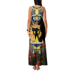 Personalised Cowboys Rugby ANZAC Day Family Matching Tank Maxi Dress and Hawaiian Shirt Last Post Poppy We Will Remember Them