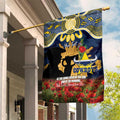 Personalised Cowboys Rugby ANZAC Day Garden Flag Last Post Poppy We Will Remember Them