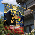 Personalised Cowboys Rugby ANZAC Day Garden Flag Last Post Poppy We Will Remember Them