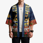 Personalised Cowboys Rugby ANZAC Day Kimono Last Post Poppy We Will Remember Them