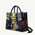 Personalised Cowboys Rugby ANZAC Day Leather Bag Last Post Poppy We Will Remember Them