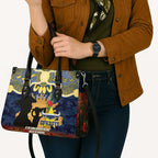 Personalised Cowboys Rugby ANZAC Day Leather Bag Last Post Poppy We Will Remember Them
