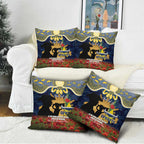 Personalised Cowboys Rugby ANZAC Day Pillow Cover Last Post Poppy We Will Remember Them