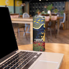 Personalised Cowboys Rugby ANZAC Day Skinny Tumbler Last Post Poppy We Will Remember Them
