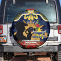 Personalised Cowboys Rugby ANZAC Day Spare Tire Cover Last Post Poppy We Will Remember Them