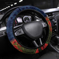 Cowboys Rugby ANZAC Day Steering Wheel Cover Last Post Poppy We Will Remember Them
