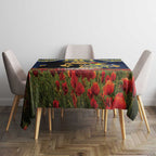 Personalised Cowboys Rugby ANZAC Day Tablecloth Last Post Poppy We Will Remember Them