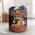 Personalised Roosters Rugby ANZAC Day Laundry Basket Last Post Poppy We Will Remember Them