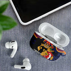 Personalised Roosters Rugby ANZAC Day AirPods Case Last Post Poppy We Will Remember Them