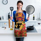 Personalised Roosters Rugby ANZAC Day Apron Last Post Poppy We Will Remember Them