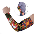 Personalised Roosters Rugby ANZAC Day Arm Sleeves Last Post Poppy We Will Remember Them