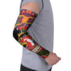 Personalised Roosters Rugby ANZAC Day Arm Sleeves Last Post Poppy We Will Remember Them