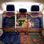 Personalised Roosters Rugby ANZAC Day Back Car Seat Cover Last Post Poppy We Will Remember Them