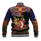 Personalised Roosters Rugby ANZAC Day Baseball Jacket Last Post Poppy We Will Remember Them