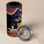 Personalised Roosters Rugby ANZAC Day 4 in 1 Can Cooler Tumbler Last Post Poppy We Will Remember Them