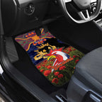 Personalised Roosters Rugby ANZAC Day Car Mats Last Post Poppy We Will Remember Them