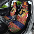 Personalised Roosters Rugby ANZAC Day Car Seat Cover Last Post Poppy We Will Remember Them
