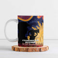 Personalised Roosters Rugby ANZAC Day Ceramic Mug Last Post Poppy We Will Remember Them